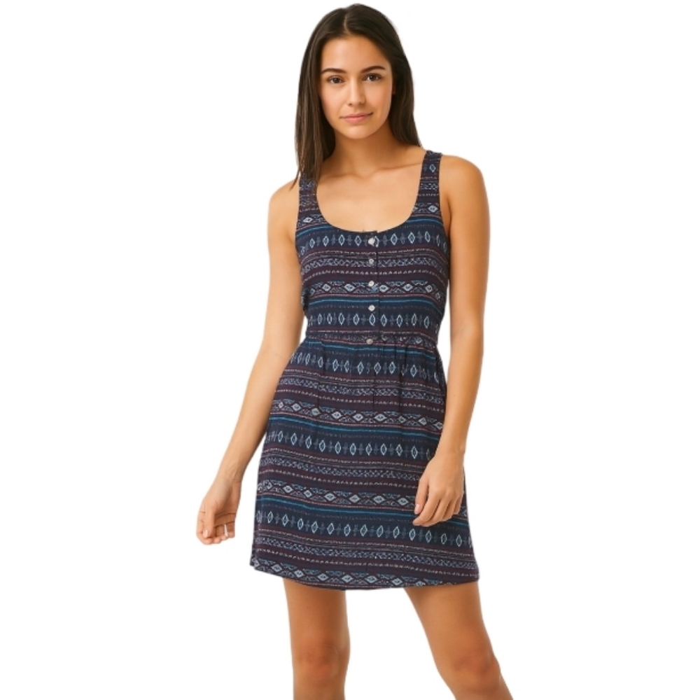 Forever 21 100% Rayon Southwest Print Mini Dress Women's Small